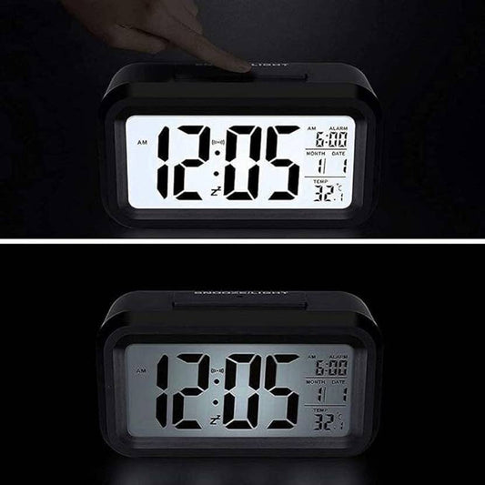 Trendhut Digital Black Clock
